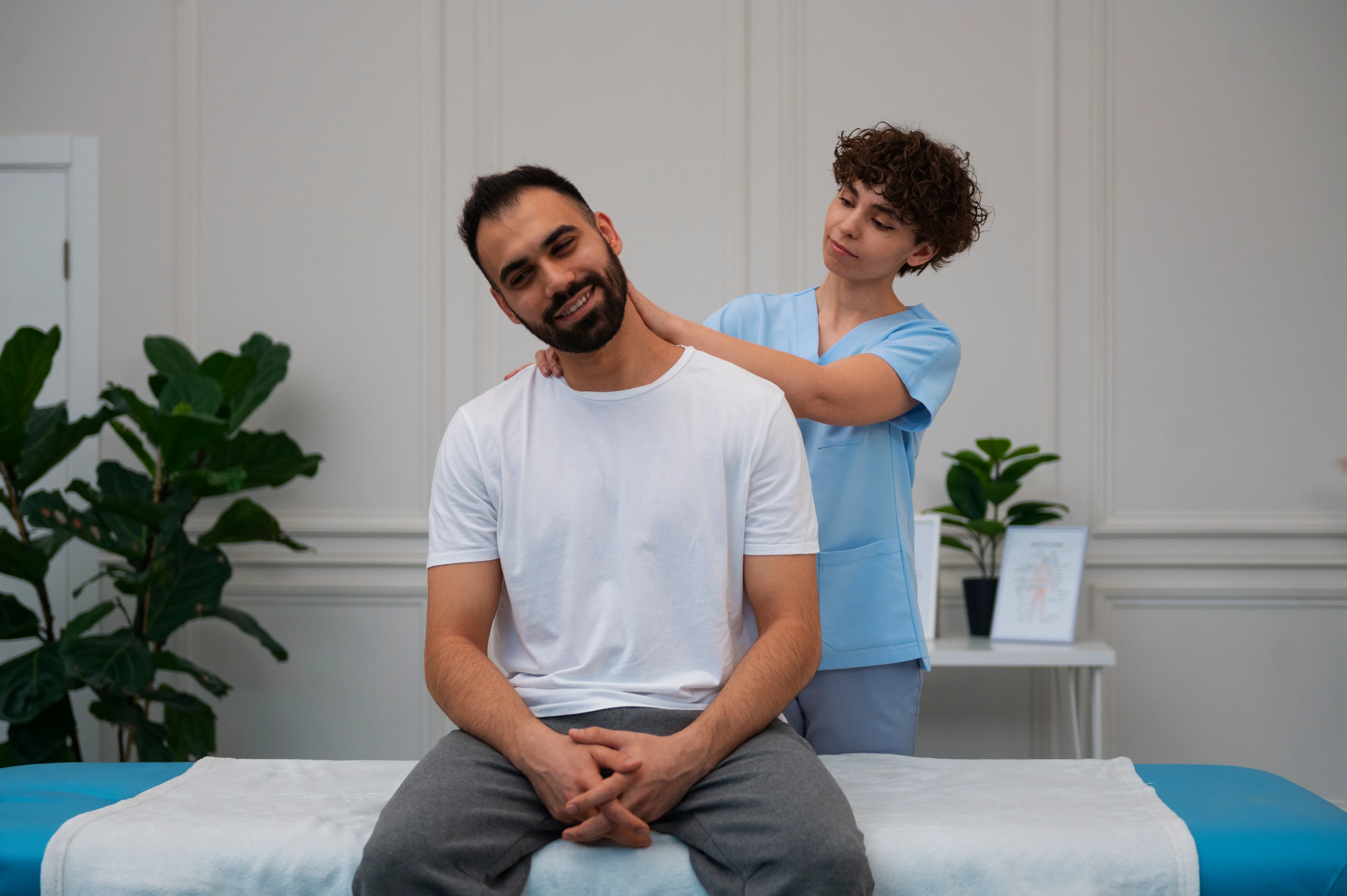 NAG SNAG spinal mobilization therapy session